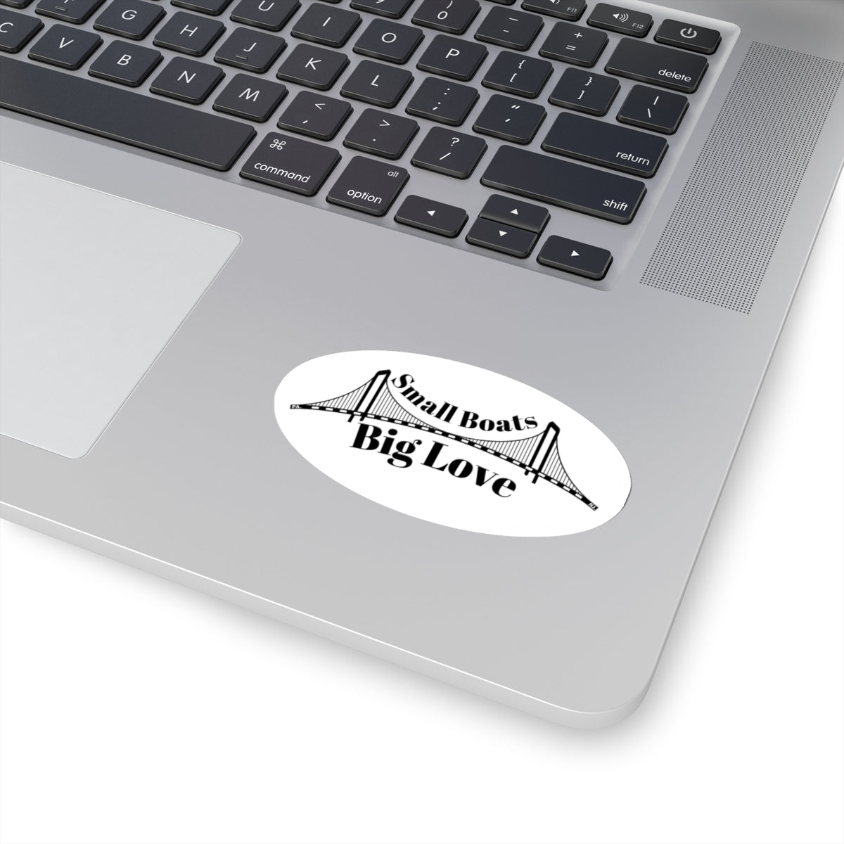 Small Boats Big Love Stickers