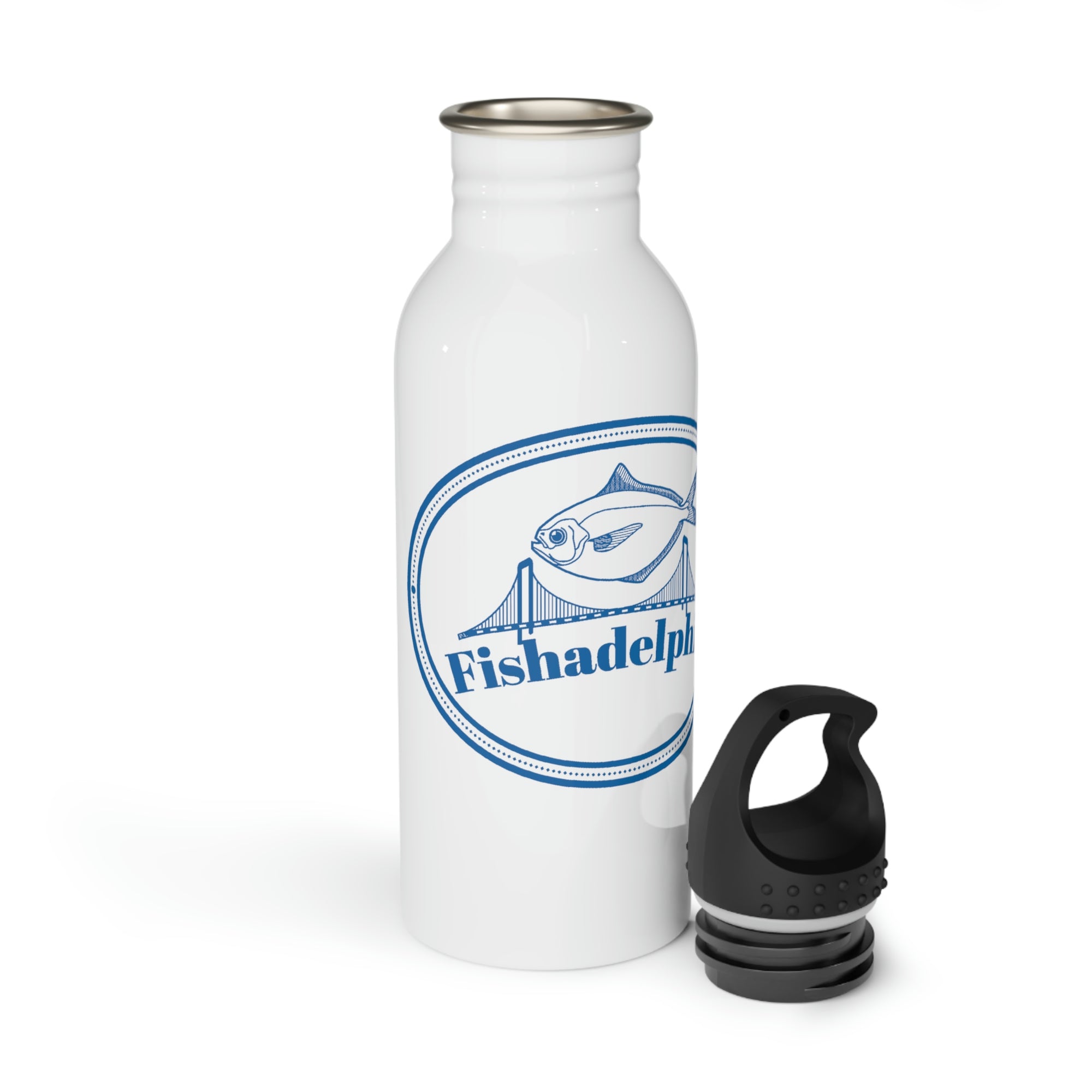 Fishadelphia Stainless Steel Water Bottle