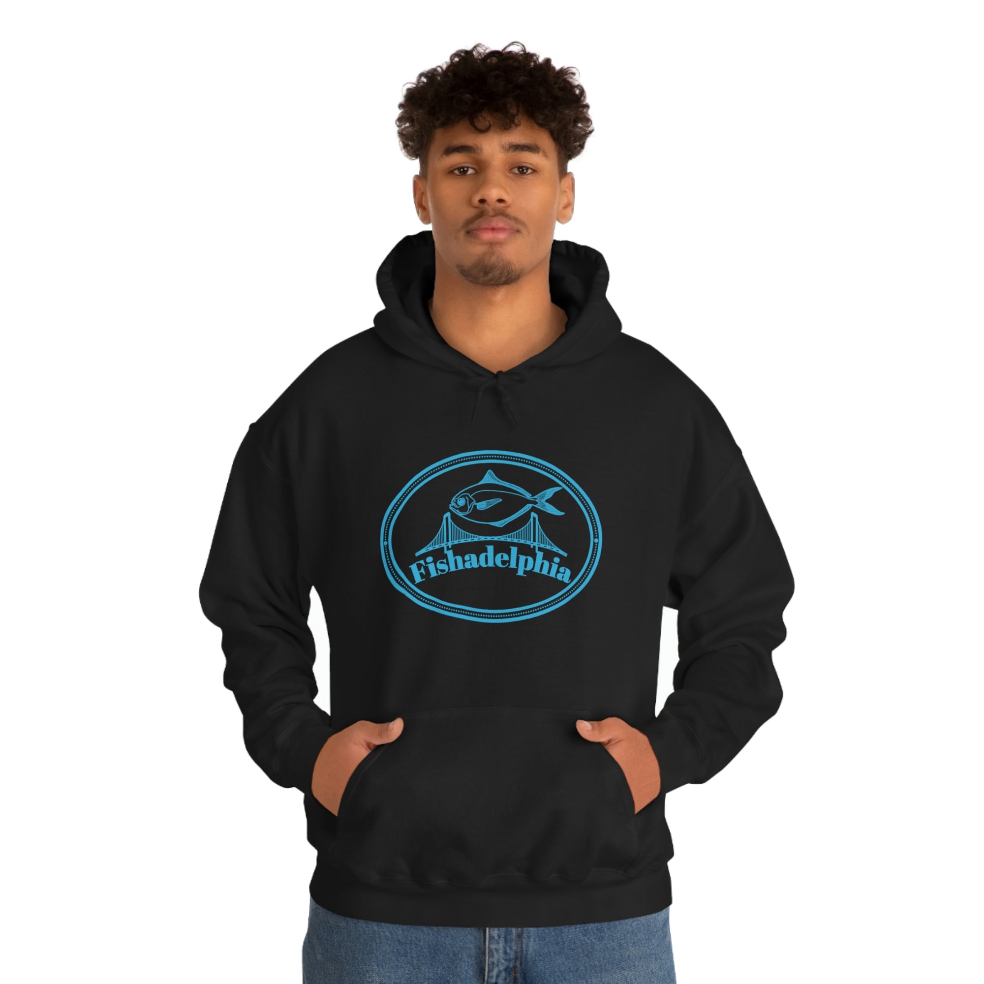Fishadelphia Classic Hooded Sweatshirt (Unisex)